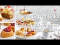 Afternoon Tea Cakes with Chef Shane Smith | Carrot & Cardamom Cake | Lemon & Lavender Drizzle Cakes