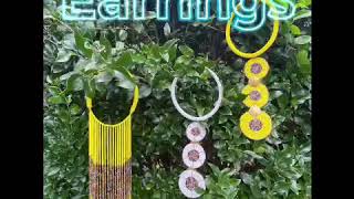 Cute Handmade Neckpieces, Wall Decor And Vibrant Table Runners Made Of African Print Fabrics.