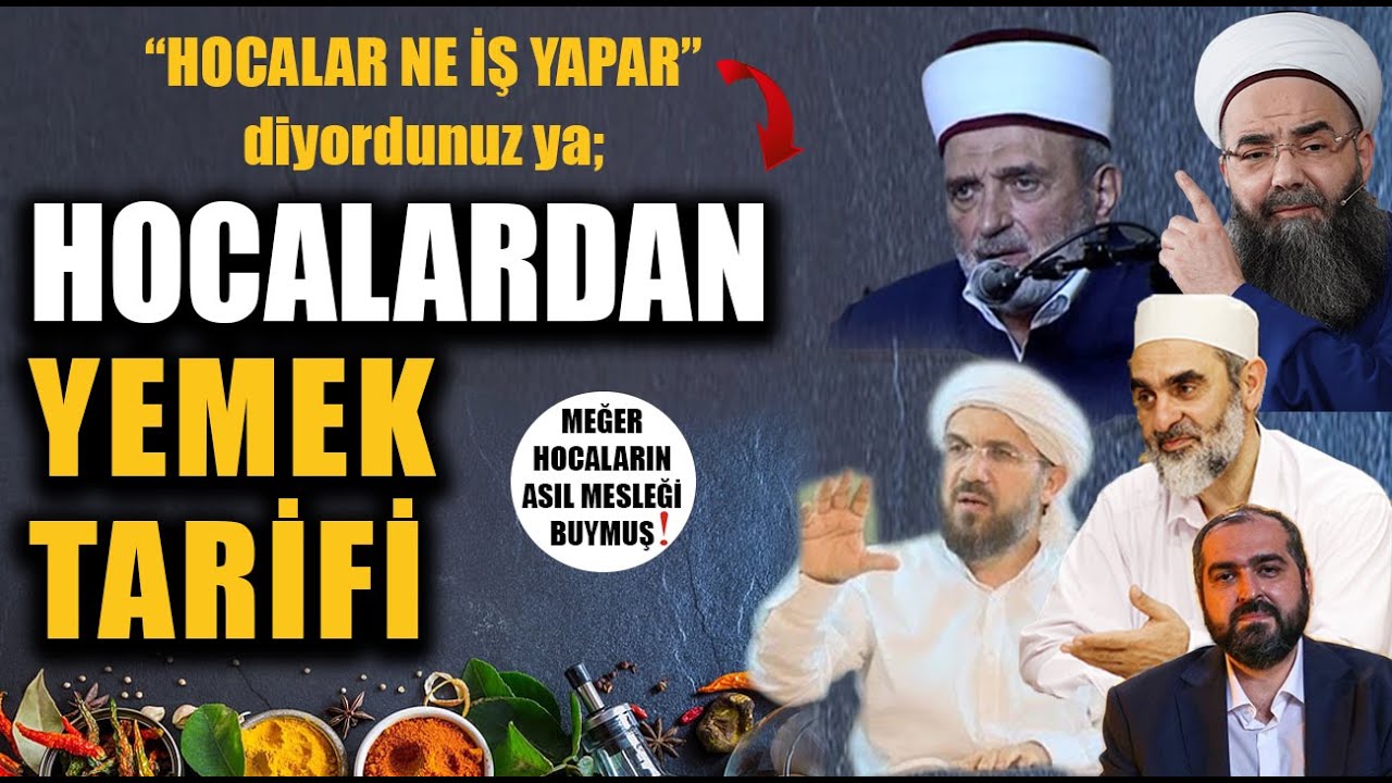 Hocanın Skandal Vaazı mı? Yemek Tarifi mi? | Abdulkadir DAL