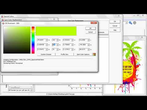 Wasatch SoftRIP -Spot Color Replacement