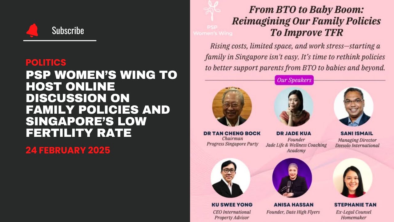 Image showcasing PSP Women’s Wing to host online discussion on family policies and ...
