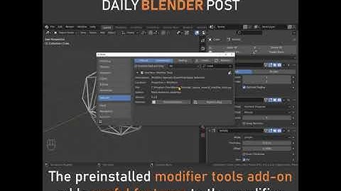 Modifier Tools Add-on in Blender