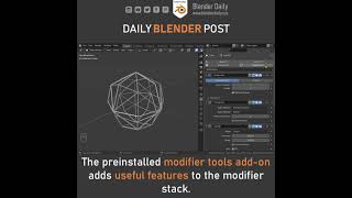 Modifier Tools Add-on in Blender