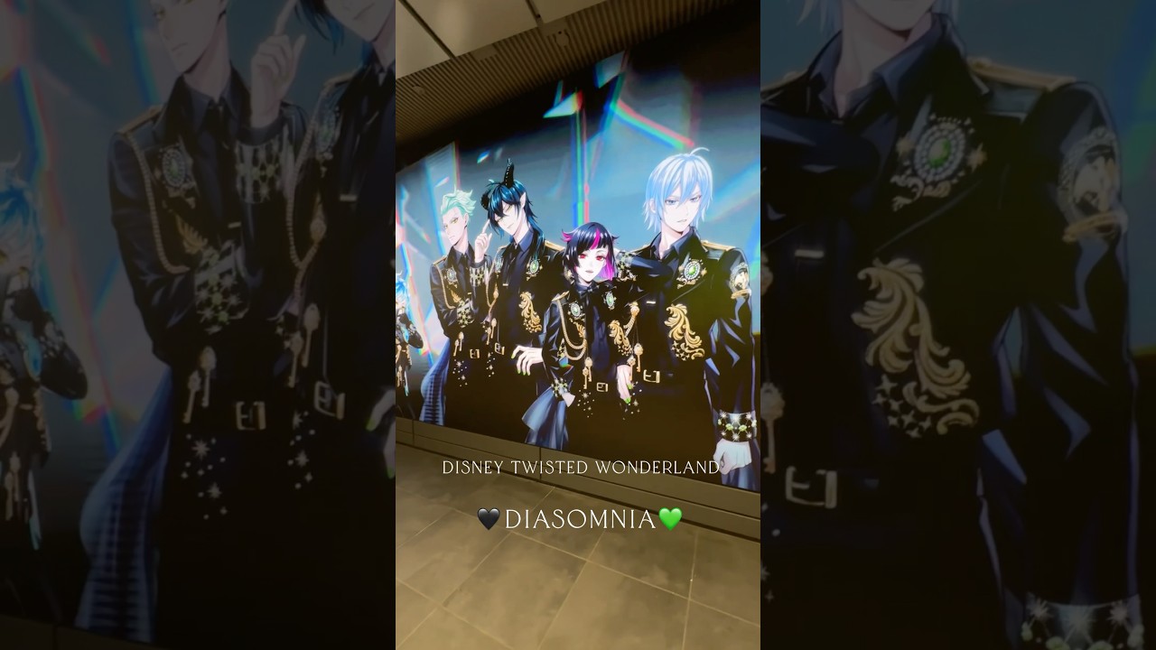 ツイステ】5周年！新宿駅 ディアソムニア寮 ブレイジングジュエル