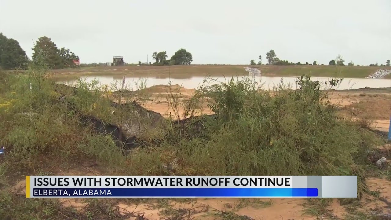 Weekend rain leads to more stormwater issues in Elberta development