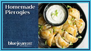 Homemade Pierogies Blue Jean Chef