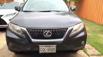 2010 RX350 DIY: replace oxygen sensor to stop TRACTION CONTROL/ CHECK ENGINE light