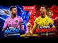 🔵 Blue Team VS 🔴 Red Team ⚽️ Messi, Ronaldo, Yamal, Mbappe, Neymar, Ronaldinho, Zidane, Guler 😱