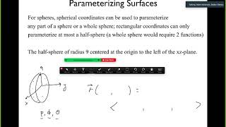 MAT 267 Mon Nov 30:  Surfaces & Surface Integrals