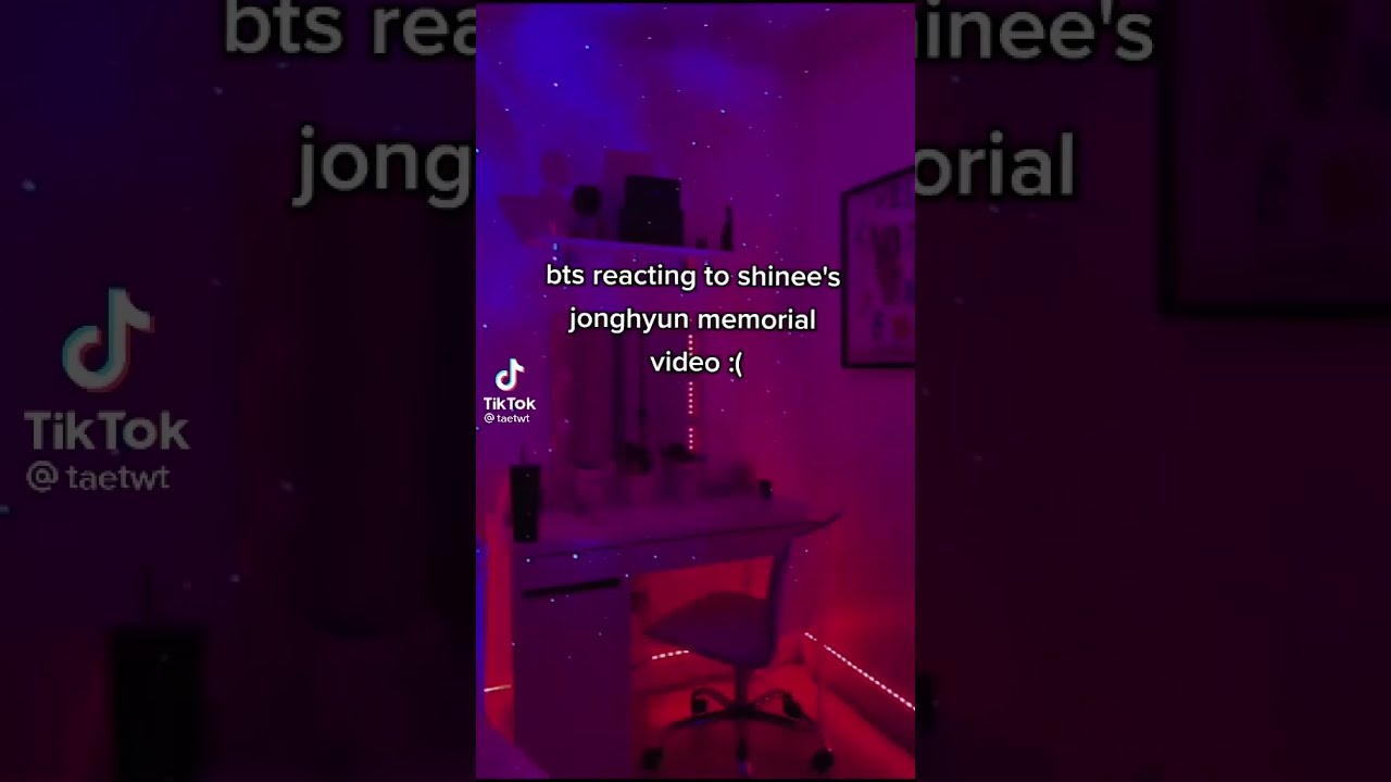 BTS REACTION TO JONGHYUN MEMORIAL VIDEO 