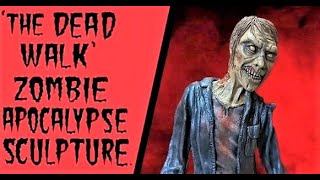 Sculpting 'The Dead Walk' Zombie Apocalypse /Polymer Clay/Time-Lapse.
