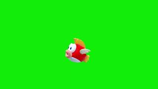 Dans Eden Balık Dancing Fish Animation Black Green Screen 4K Doodl Танцующая Рыба