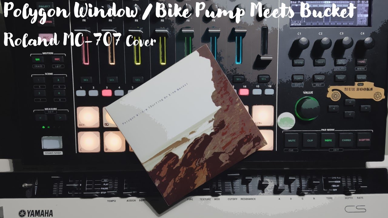 Polygon Window (Aphex Twin) Bike Pump Meets Bucket/ Roland MC707