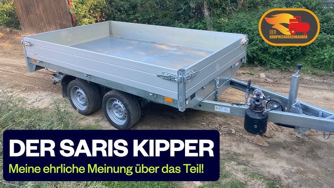 Anhänger mit Akkuschrauber Kippen Teil 2, Der Belastungstest ! 