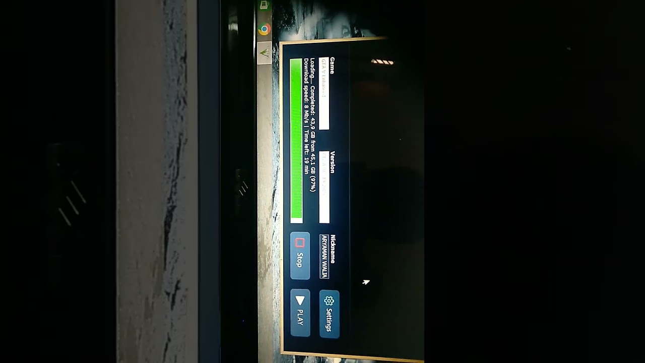 gta 5 being downloaded by the app name 7launcher