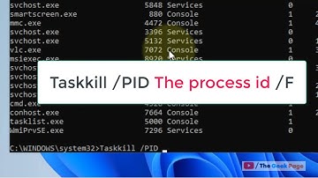 Use Taskkill to kill task using command prompt in Windows 11