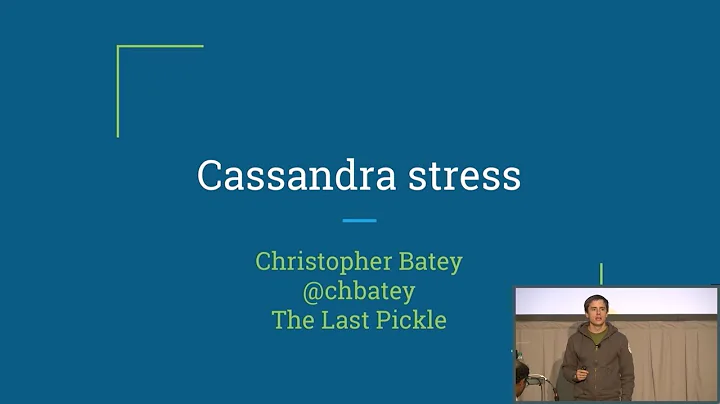 The Best and Worst of Cassandra-stress Tool (Christopher Batey, The Last Pickle) | C* Summit 2016