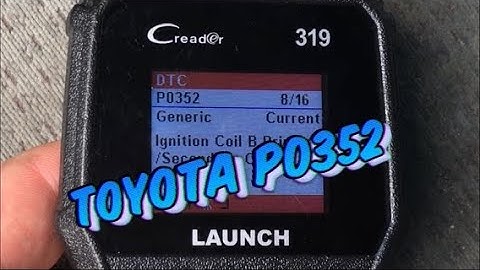 Toyota Sienna P0352 Code *FIXED FOR 33$