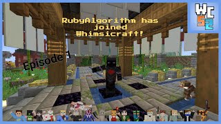 My First Day on My First SMP | Episode 1 - Whimsicraft S2