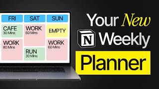 Your Calendar NEEDS an Upgrade (Notion Weekly Planner)
