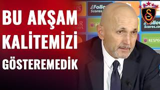 Luciano Spallettiden Çarpici Açıklamalar Bu Lerin Rövanşını Almak İstiyoruz