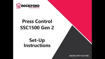 Rockford Systems | SSC1500 Gen 2 Set-Up Instructions