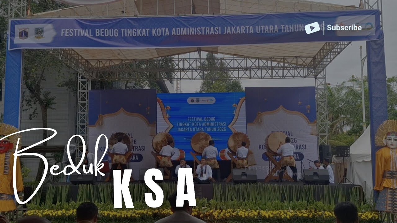 Beduk KSA - Festival Tabuh Beduk, Tingkat Walikota Jakarta Utara 2026