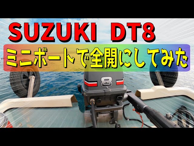 Endangered species] Suzuki DT8 2-stroke outboard motor was fully 