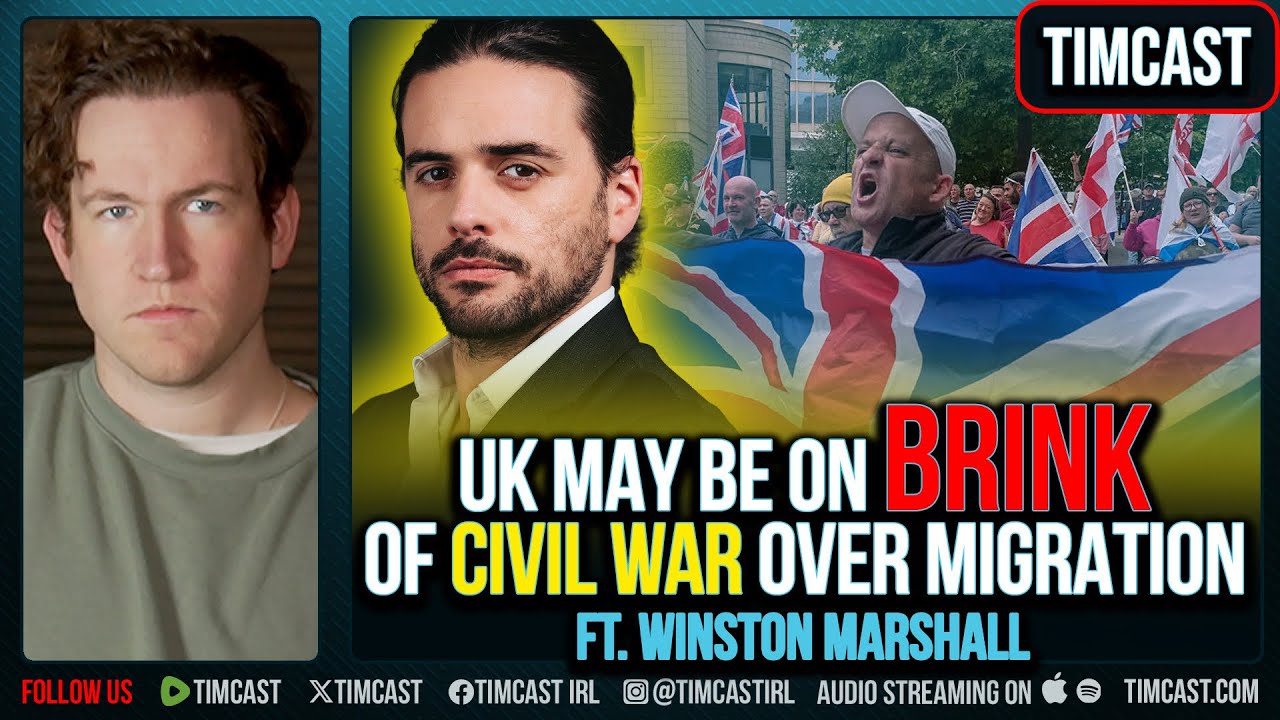 UK May Be On Brink Of CIVIL WAR Over Migrant Crime ft. Winston Marshall - YouTube