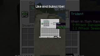 A Minecraft Mod That Lets You Craft Tridents!