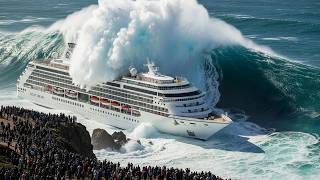 World’s Largest Tsunami Destroys a $2 billion Luxury Cruise Ship Ultra Realistic AI VFX 2