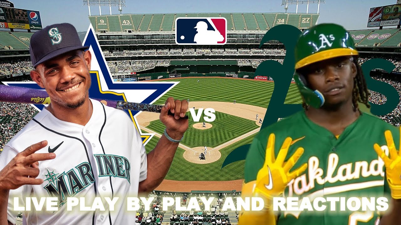 Seattle Mariners vs Athletics Live Play-By-Play & Reactions