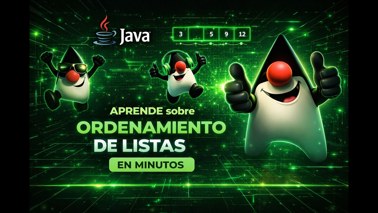 JAVA: Ordenamiento de Listas en Java #programming #programacion #java ...