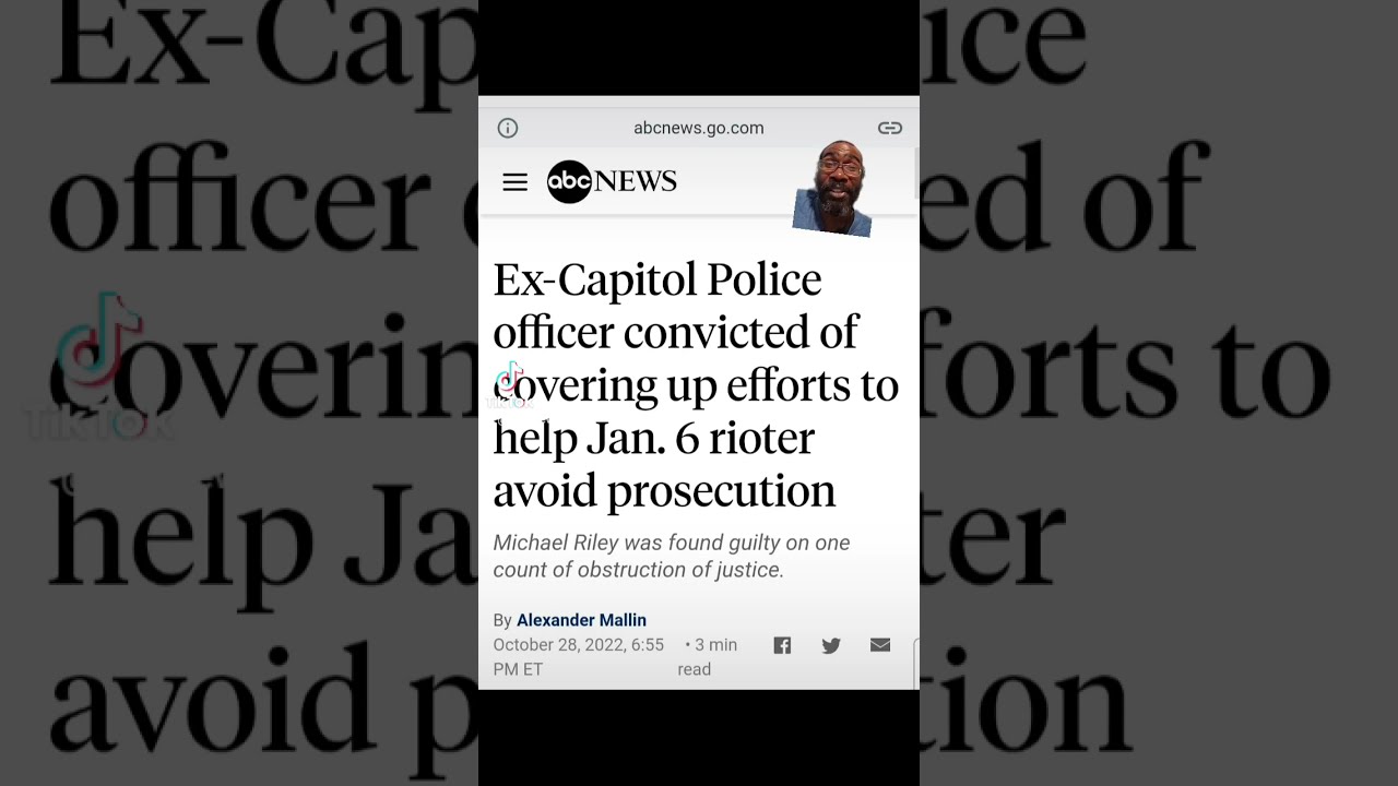 ⁣Former Capitol Police Officer convicted for belong Jan. 6 rioters avoid justice. #shorts #acabdevil