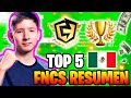 Jelty top 5 fncs gran finals  gana 15000 dolares el mejor trio de mexico  le sale gallo nivel clix