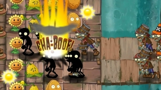 HOT DATE vs EXPLODE O NUT Plants vs Zombies 2 Premium Plants