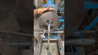 Vintage Lathe Machine Jump Swing Spring Making | Iron Wire Spring Process #youtubeshorts