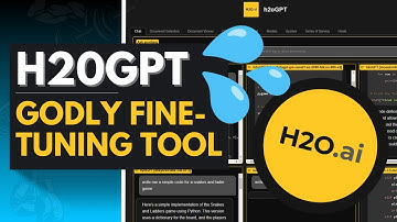 Use h2oGPT to Fine-tune LLMs Like Falcon 40B - SUPER FAST, Uncensored, and Chat with PDFs!