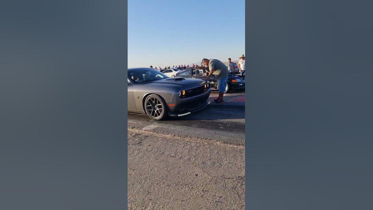 Challenger scatpack hemi 6 4 vs honda crx un rbol nitro youtube