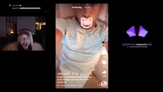 Caseoh Goes Insane Reacting To Cringe Compilations Again