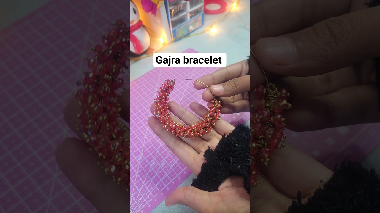Diy Gajra bracelet ❤️ 
