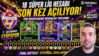 EYÜPSPOR🔥62 BEDAVA EPİC ve SHOW TİME PAKET AÇILIMI (eFootball Mobile 2026)