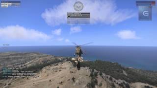 ArmA 3 - Tutorial showcase - Come pilotare e guidare elicotteri ITA HD 1080p screenshot 4