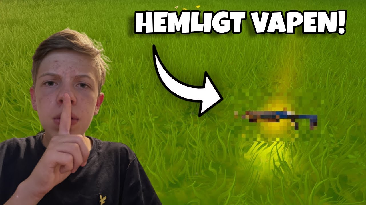 Endast vi har detta vapnet! I Fortnite