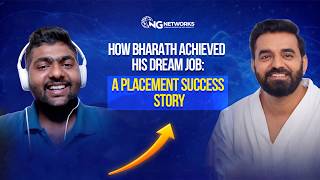 How Bharath Achieved His Dream Job: A Placement Success Story #jobplacement #networkengineer