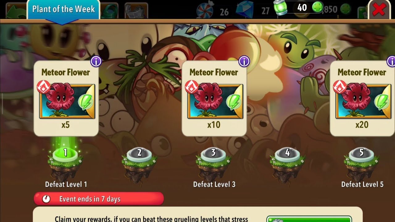 Plant of the week-Meteor Flower 🌺 Part 1 