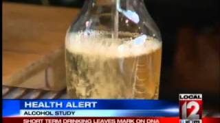 Health Alert: Short Term Drinking Leaves Mark on DNA
