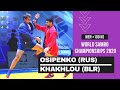 OSIPENKO (RUS) vs KHAKHLOU (BLR). Men +100 kg. World SAMBO Championships 2020