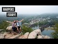 Exploring Harper’s Ferry in West Virginia | Maryland Heights Overlook + historic sights!