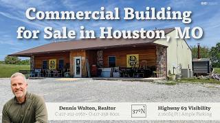 🏢 Commercial Building for Sale with Highway 63 Location | Houston MO